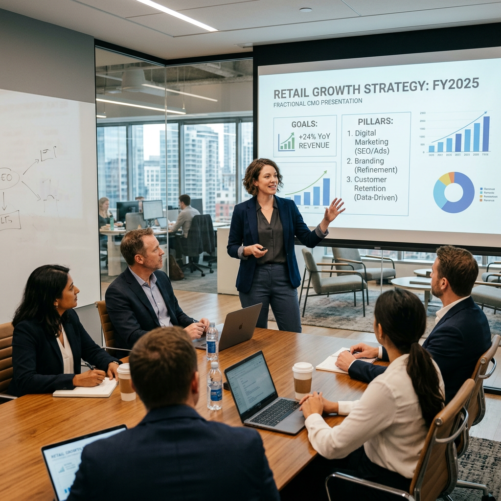 Fractional CMO for Small Business