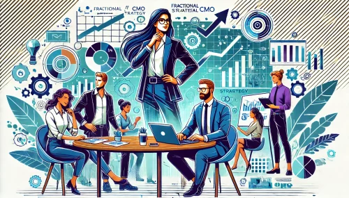 DALL·E 2025-01-23 17.24.14 - An illustration depicting a thriving startup environment. A dynamic and diverse team is brainstorming around a table, while a confident, professional